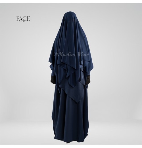 Abaya CLASSY Bleue